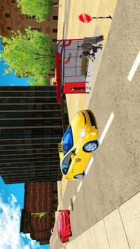 Crazy Car Taxi Game: 3D Car Simulator 2018游戏截图5