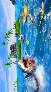 Hungry Fish Attack 3D Simulator游戏截图2