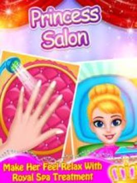 Beauty Princess Makeup Salon - Girl Fashion game游戏截图1