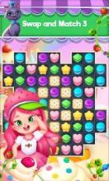 Strawberry Cake: Match 3 Game游戏截图1