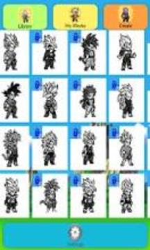 Pixel-Art DBZ Paint By Number Bakugan游戏截图1