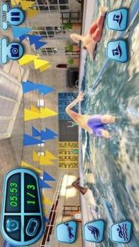 US Swimming Pool Race: Summer Sports Water Games游戏截图5