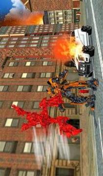 Angry Robot Bull Attack:Robot Fighting Bull Games游戏截图3
