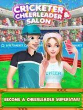 Indian Cricketer & Cheerleader Salon For IPL 2018游戏截图5