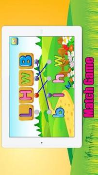 ABC 123 Kids Game - Vocab Phonics Tracing Spelling游戏截图2