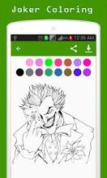 Joker Coloring游戏截图1