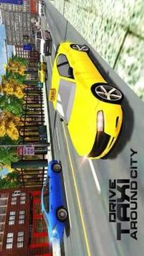 Crazy Taxi Driver Simulator-Taxi Game Sim游戏截图2