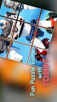 Robot Car Tobot Puzzle Game游戏截图2