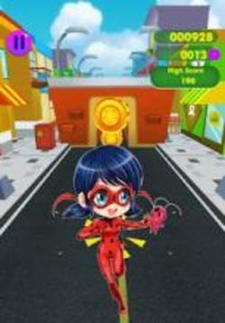 Miraculous Ladybug subway-FREE parr Adventure 3D游戏截图3