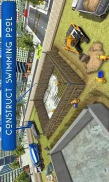 Swimming Pool Summer Fun: Waterslides Adventure游戏截图4