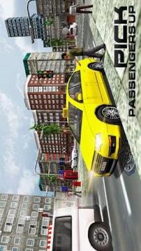 Crazy Taxi Driver Simulator-Taxi Game Sim游戏截图3