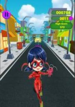 Miraculous Ladybug subway-FREE parr Adventure 3D游戏截图5