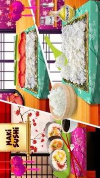 Rainbow Unicorn Sushi Maker! DIY Cooking Game游戏截图3