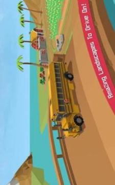 School Bus Simulator: Blocky World游戏截图3