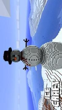 Winter Craft Exploration Building游戏截图1