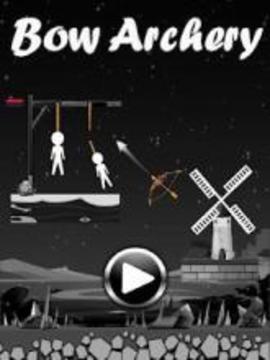 Gibbets : Bow Master Night Puzzle游戏截图1