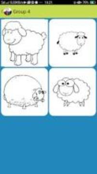 Coloring Sheep Games游戏截图2