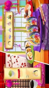 Rainbow Unicorn Sushi Maker! DIY Cooking Game游戏截图1