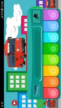 Piano For Kids Bus Tayo游戏截图1