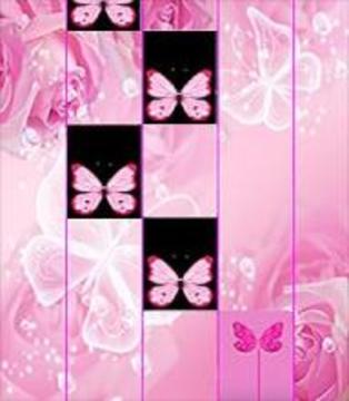 Butterfly Pink Piano Tiles游戏截图2