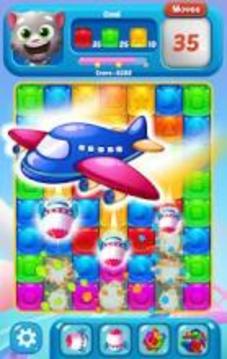 Toy Tom Cat: Cube Blast, Crush Free游戏截图1