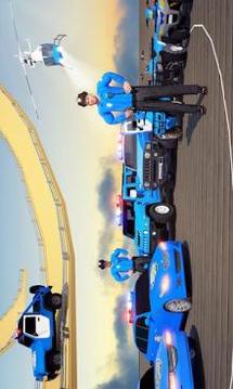 US Police Quad Bike: Mega Ramp Car Stunts Racing游戏截图1