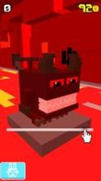 Hop Quad : Hopper Run Jump Voxel Game游戏截图4