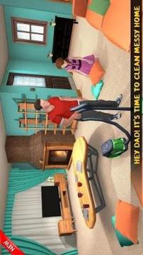 Virtual Father Single Dad Family Simulator游戏截图1