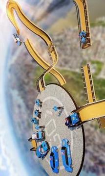 US Police Quad Bike: Mega Ramp Car Stunts Racing游戏截图5