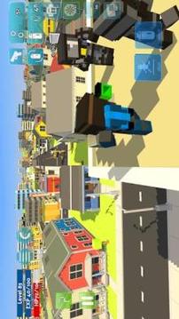 Block Gun Pixel Jetpack游戏截图1