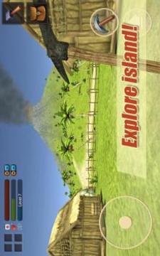 Survival Volcano Island 3D游戏截图1