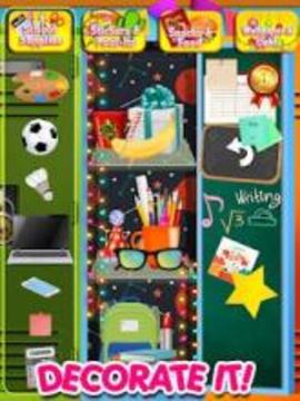 Kids School Locker - Design Your School Locker游戏截图1