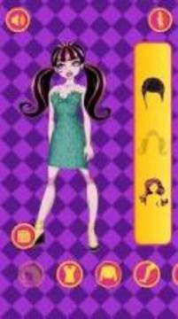 Dress Up Beauty Salon Monster High for Girls游戏截图1