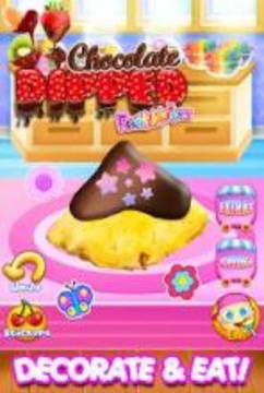 Chocolate Dipped Fruit Candy Maker Kids FREE游戏截图1