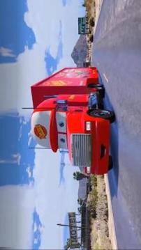 Incredible Superhero Euro Truck Driving Adventure游戏截图4