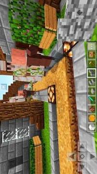 The Heat Village Town Map for MCPE游戏截图1