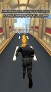 Subway Black Avenger Panther Hero: Infinity War游戏截图2