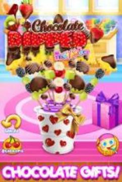 Chocolate Dipped Fruit Candy Maker Kids FREE游戏截图2