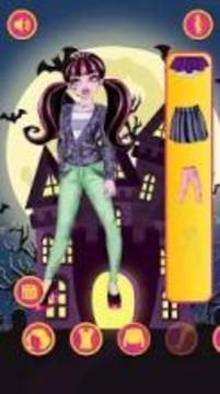 Dress Up Beauty Salon Monster High for Girls游戏截图4