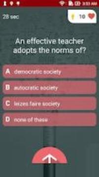 Teaching Aptitude Test Quiz游戏截图5