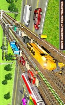 Car Cargo Train Transport 3D游戏截图2