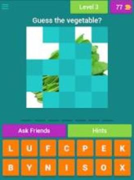 Guess the vegetables游戏截图4
