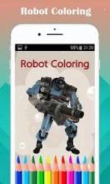 Robot Coloring游戏截图2