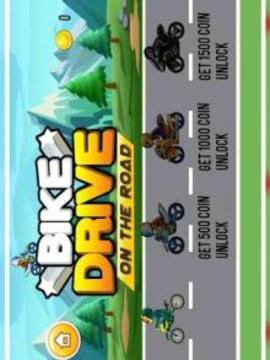 Bike Drive On The Road游戏截图3