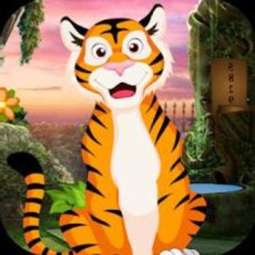 Kavi Games 410 - Tiger Rescue From cave Game游戏截图2