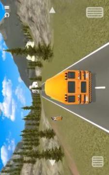 Kids Bus : High School Transport Driving Game 3D游戏截图1