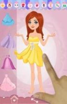 Dress Up Princess Rapunzel - Beauty Salon Games游戏截图2