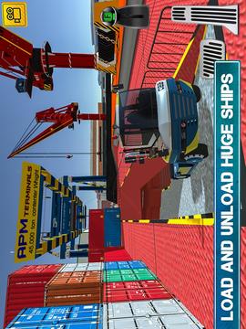 Cargo Crew: Port Truck Driver游戏截图3