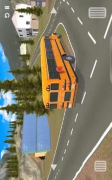 Kids Bus : High School Transport Driving Game 3D游戏截图2