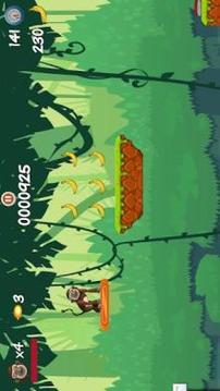 Banana World - Banana Kong Jungle Monkey Run游戏截图5